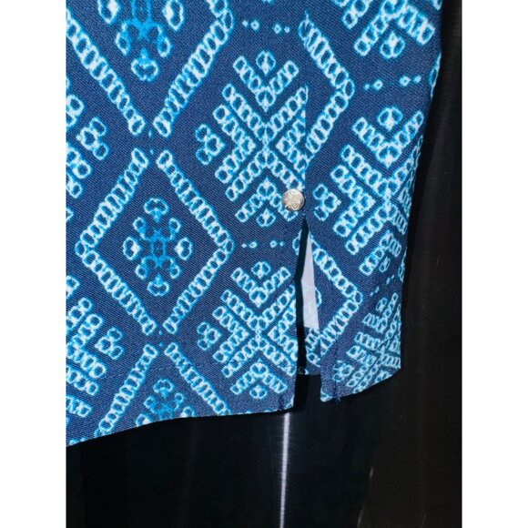 NWT Rafaella Mediterranean Blue Geometric Print Tennis Golf Skort 6 Athleisure - Picture 7 of 7